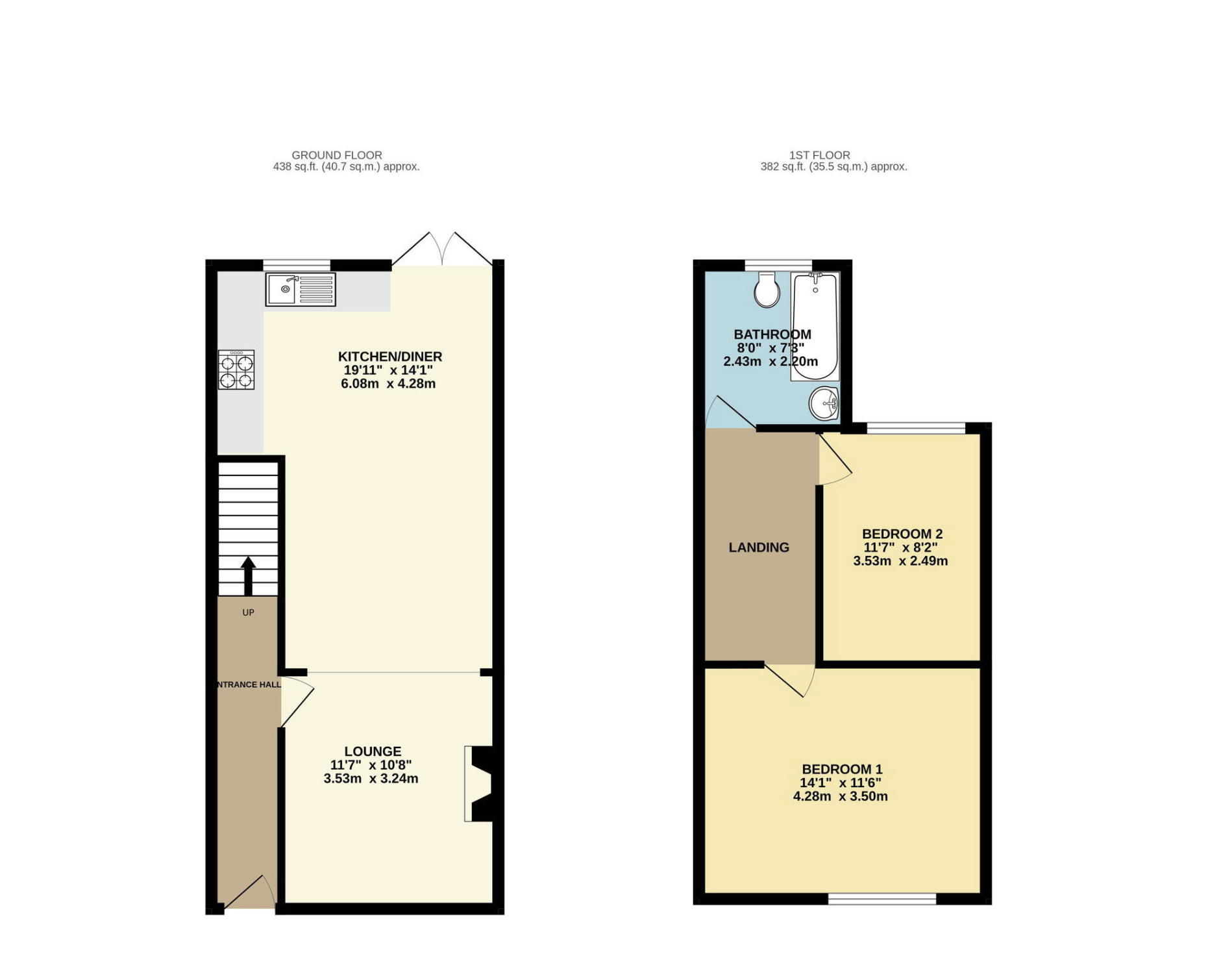 4 Hornbeam Road, Manchester floorplan