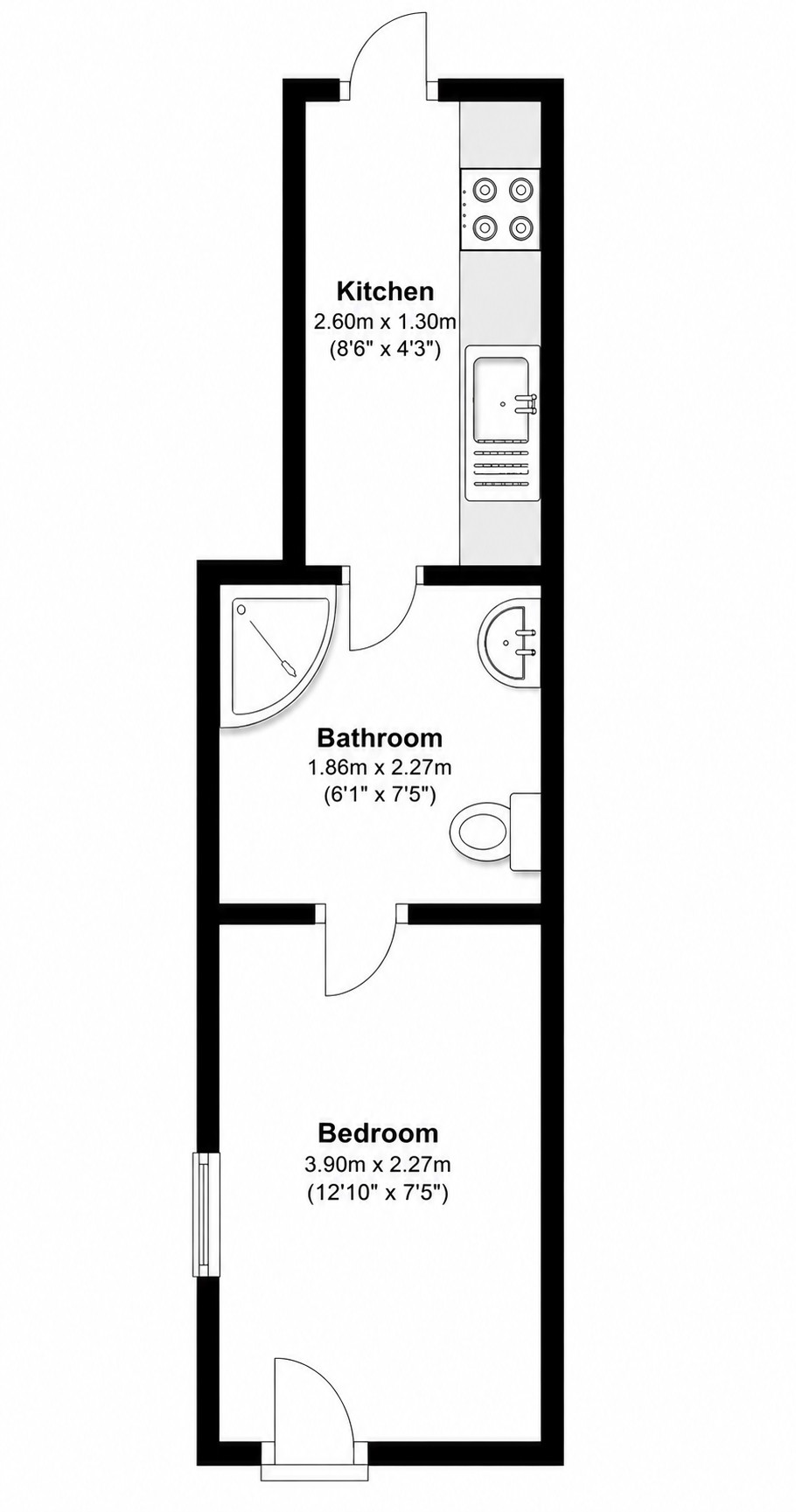 14, Greenfield Street, Waltham Abbey floorplan