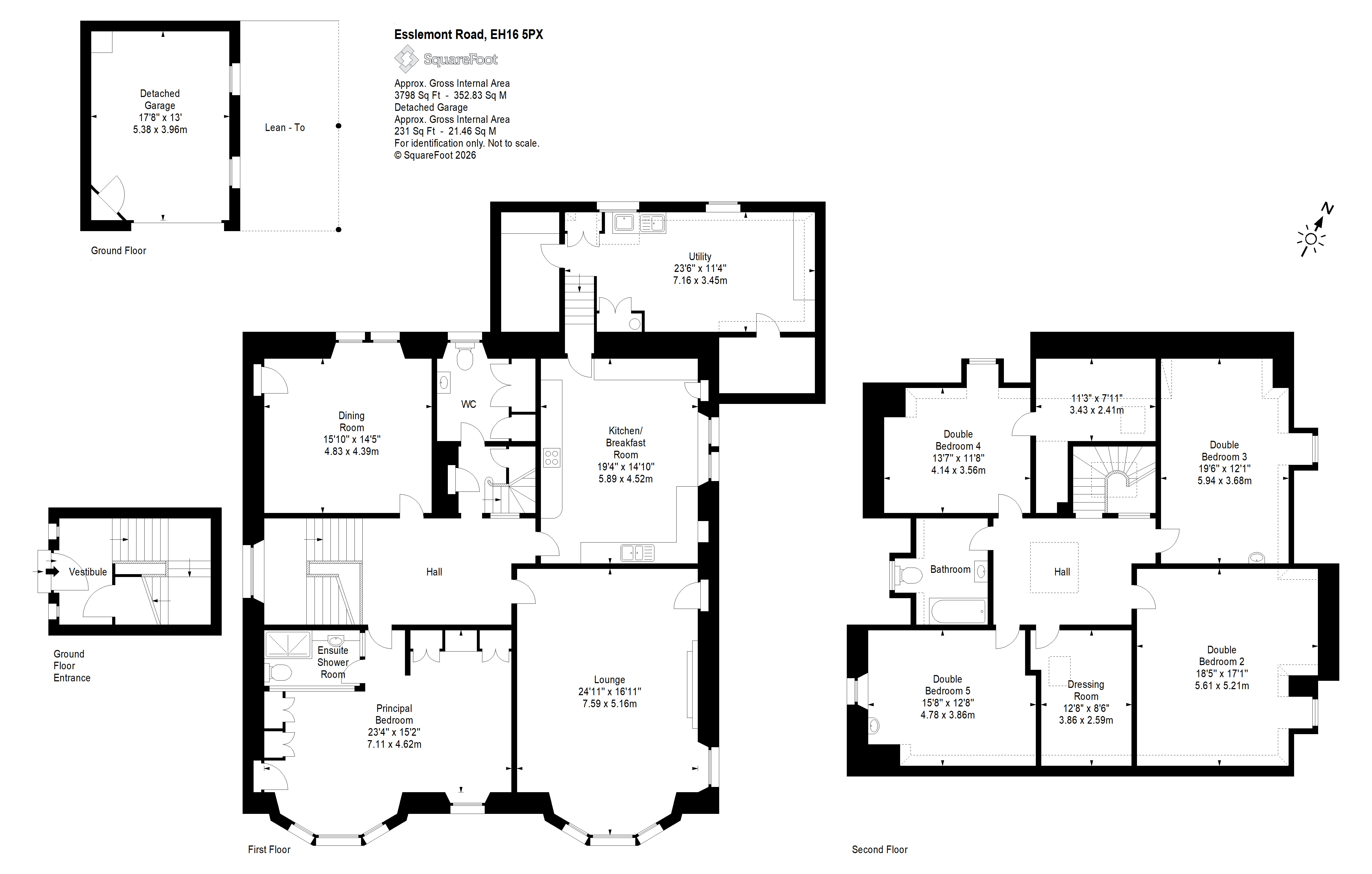 4b, Esslemont Road, Edinburgh floorplan
