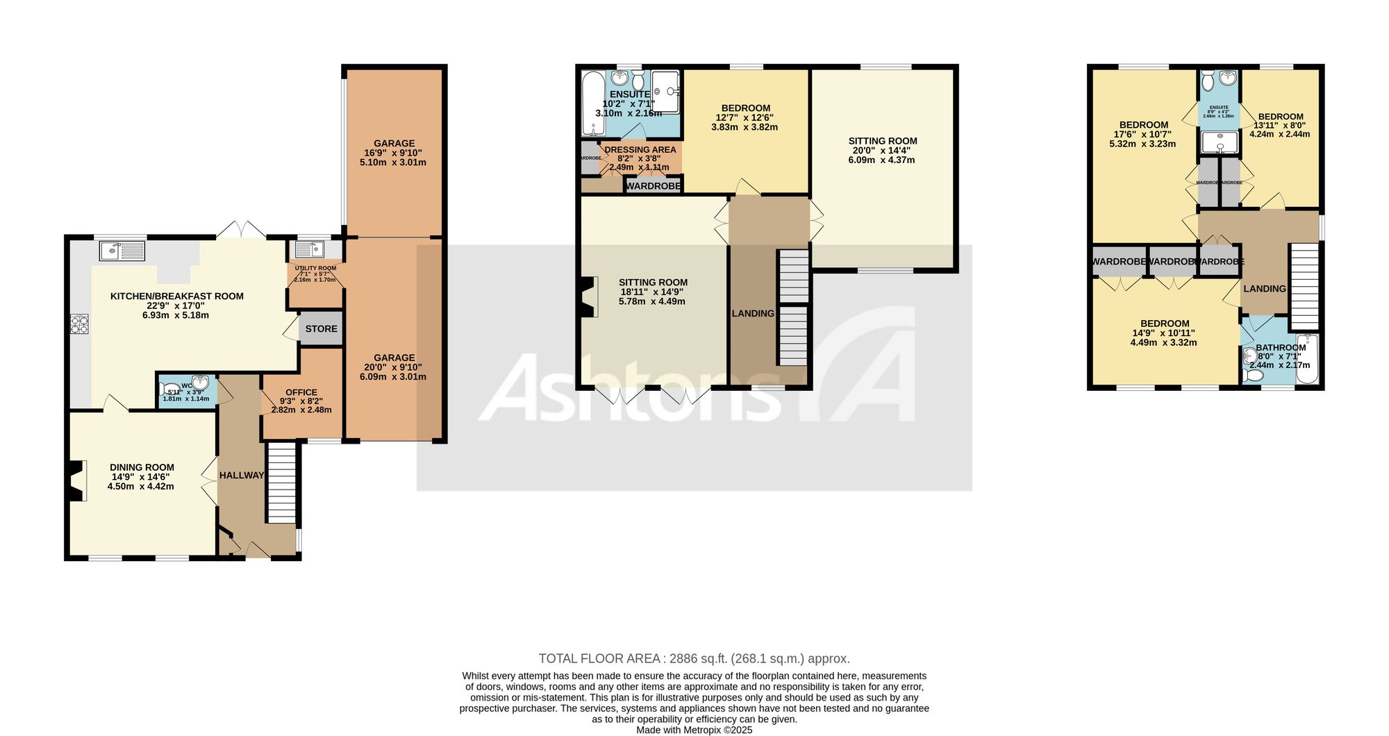 33 Winwick Park Avenue, Warrington floorplan