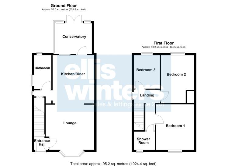 13, West End, Somersham floorplan