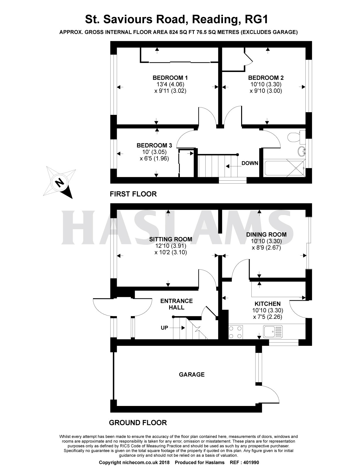 3 Bedrooms Semi-detached house for sale in St. Saviours Road, Reading RG1