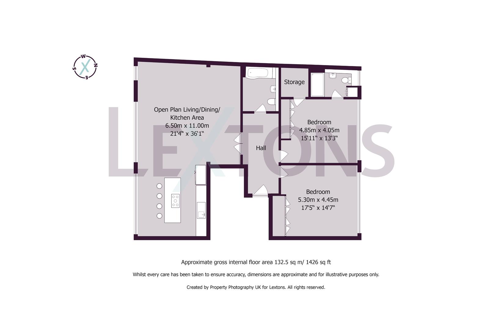 2 Bedrooms Flat for sale in Hove Park Villas, Hove BN3