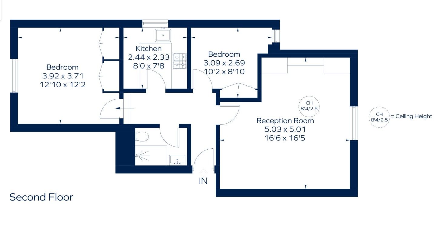 23,F, Lambton Place, London floorplan