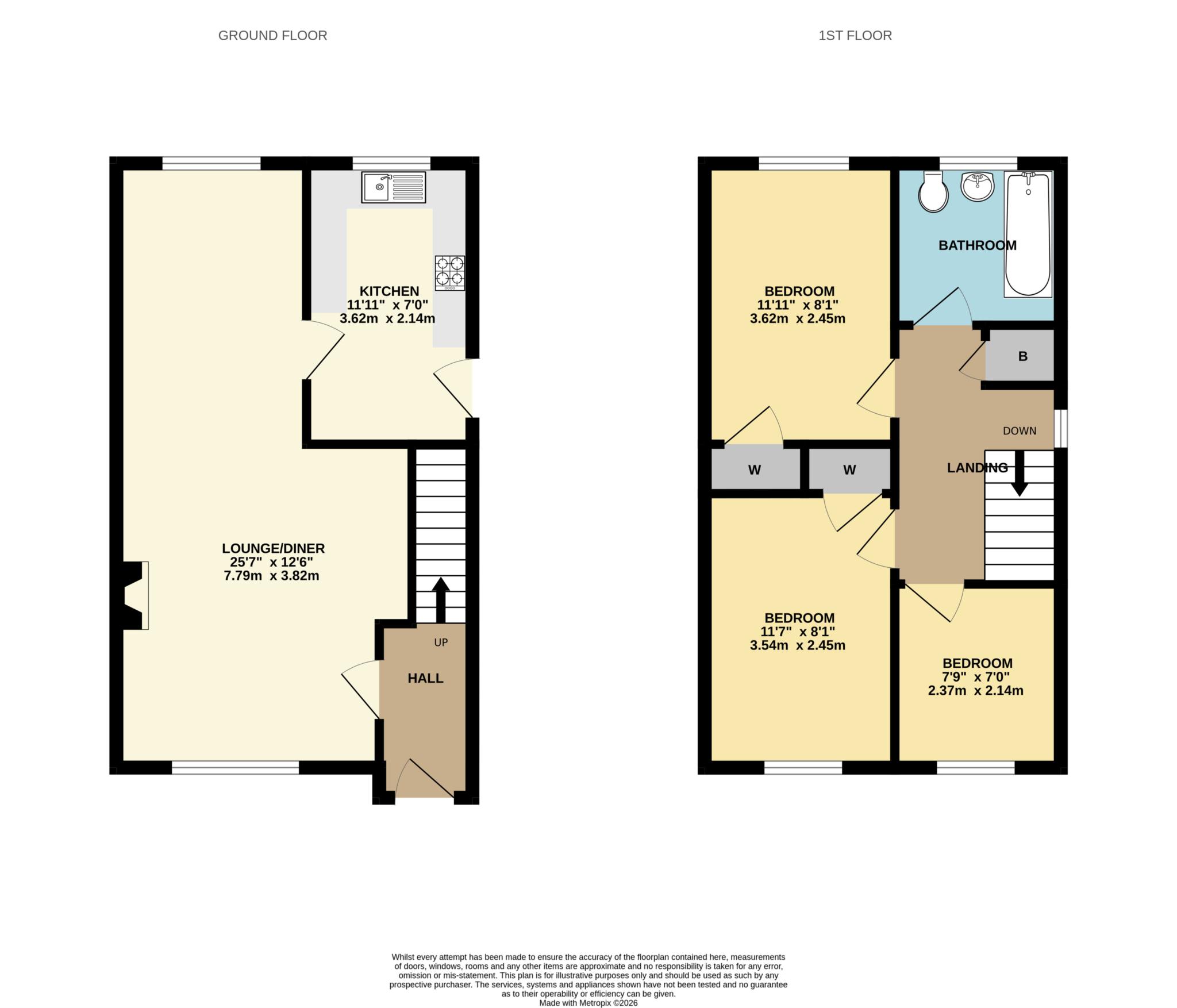 104, Saxon Way, Liverpool floorplan