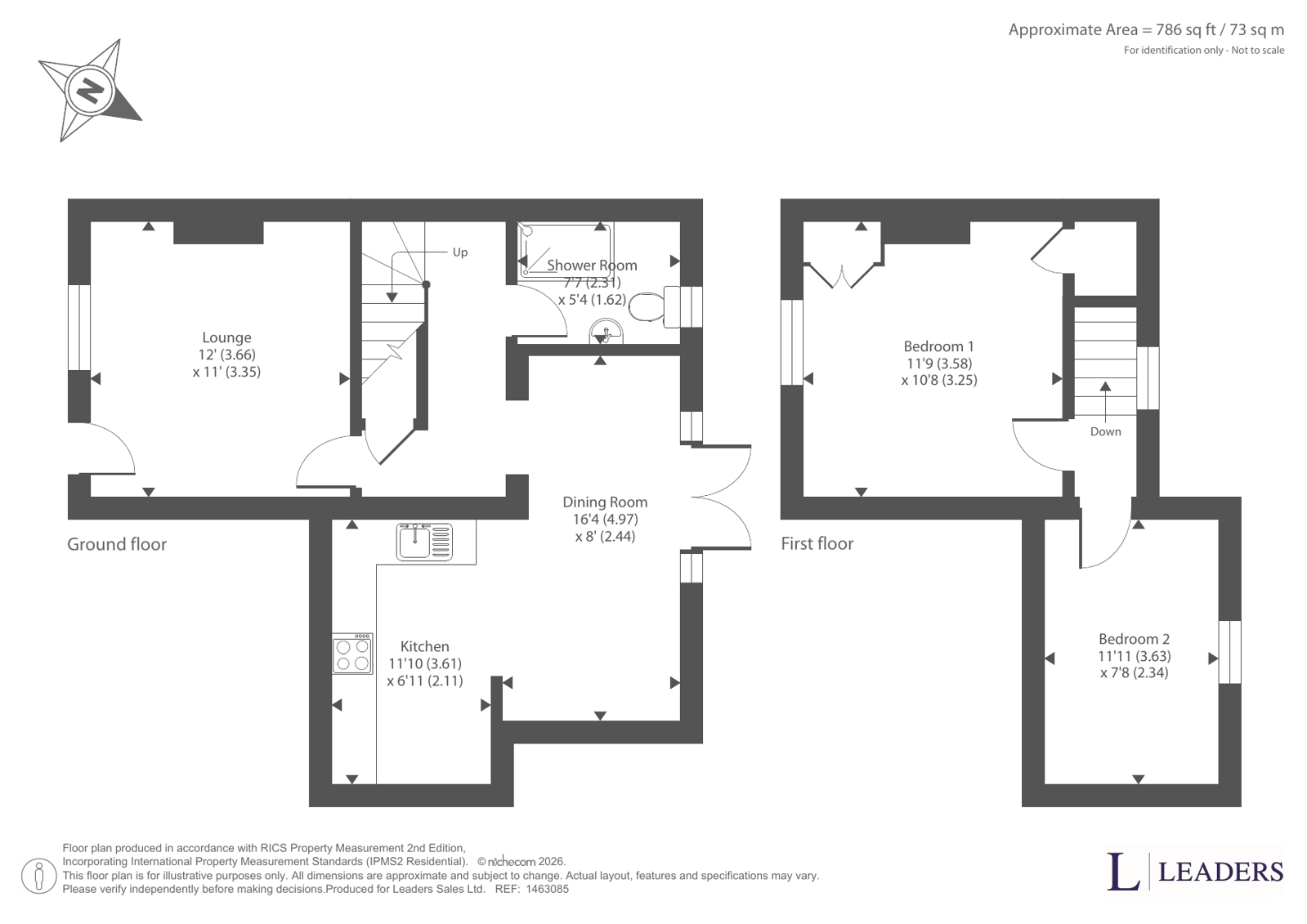 Bear Hill, Birmingham floorplan