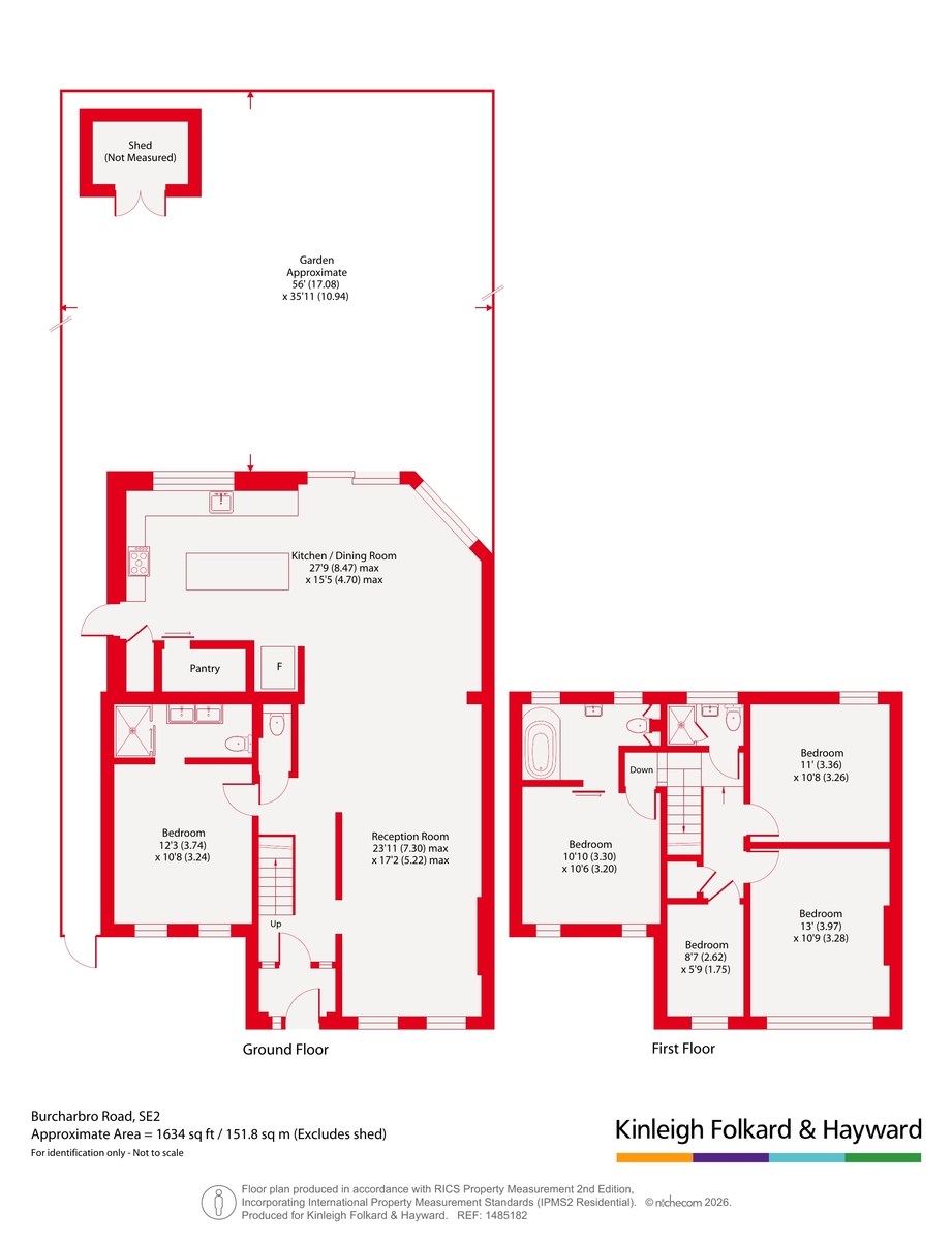 20, Burcharbro Road, London floorplan