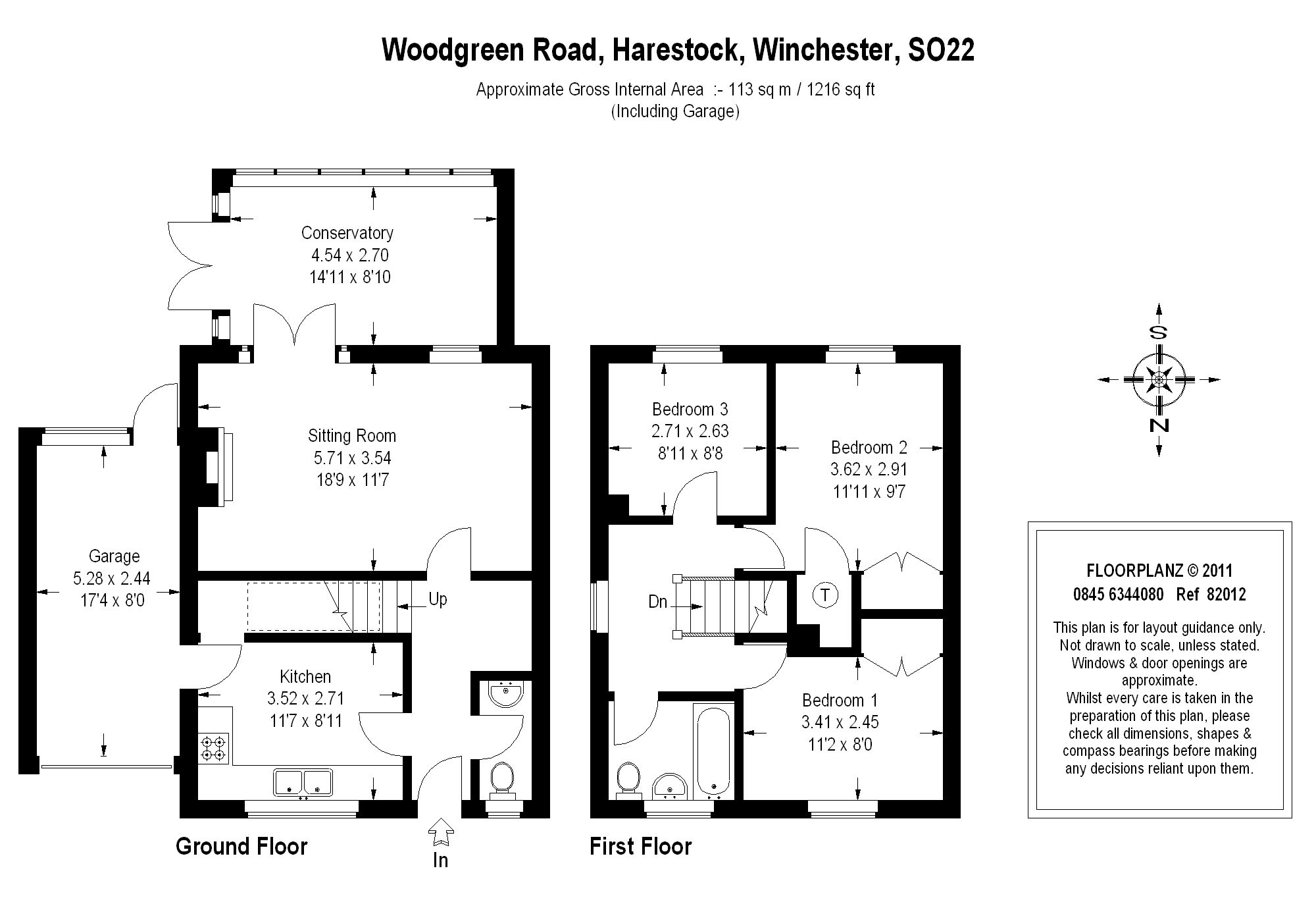 5 Woodgreen Road, Winchester floorplan