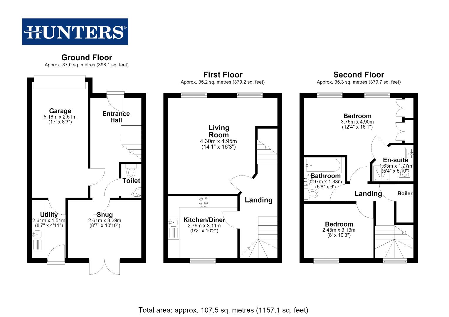 20, Willowbridge Close, Castleford floorplan