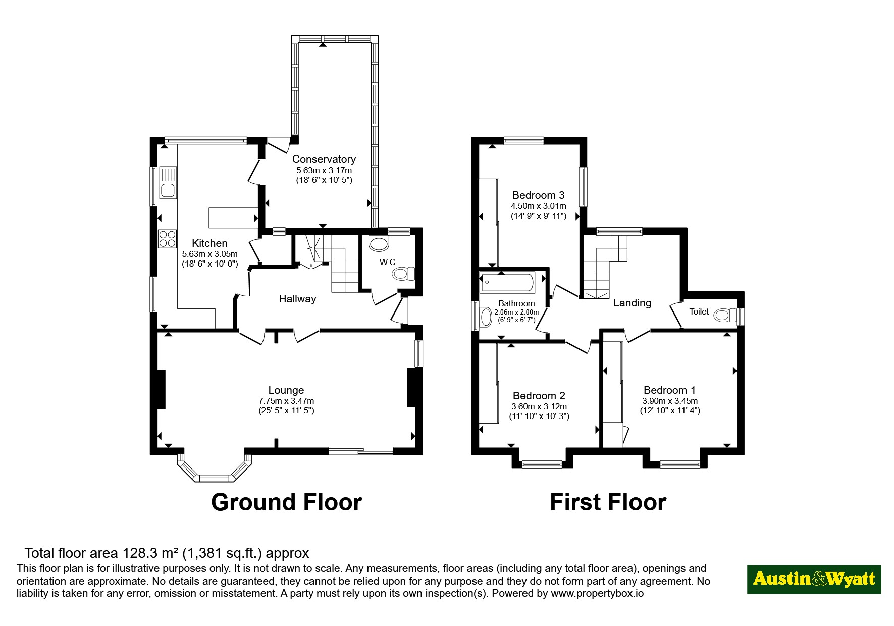 12, Talbot Drive, Poole floorplan