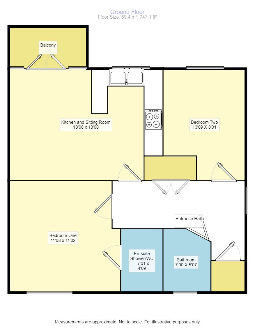 2 Bedrooms Flat for sale in Cotton Lane, Dartford DA2