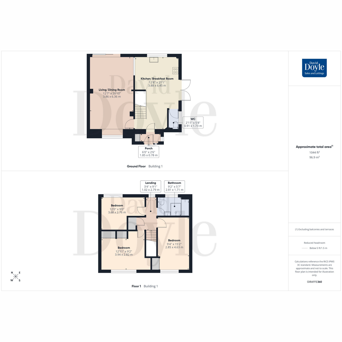 30, Daggsdell Road, Hemel Hempstead floorplan