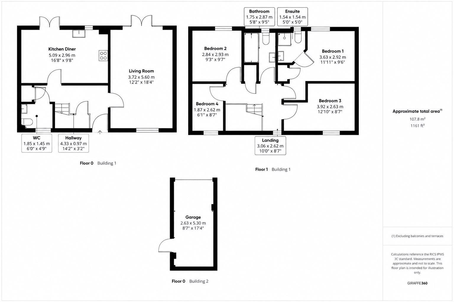 3, School Court, Bristol floorplan