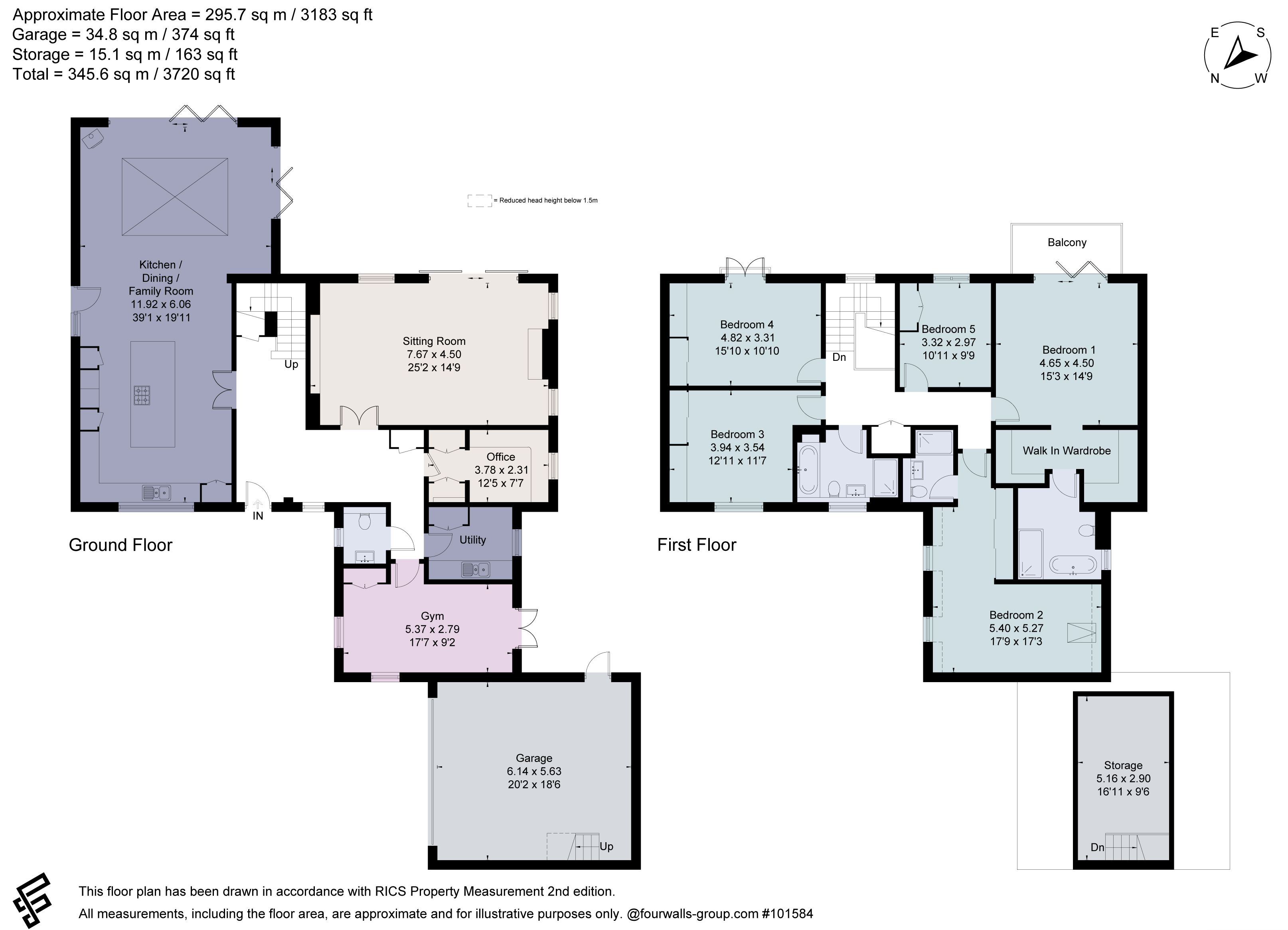 55, Chiswick End, Royston floorplan