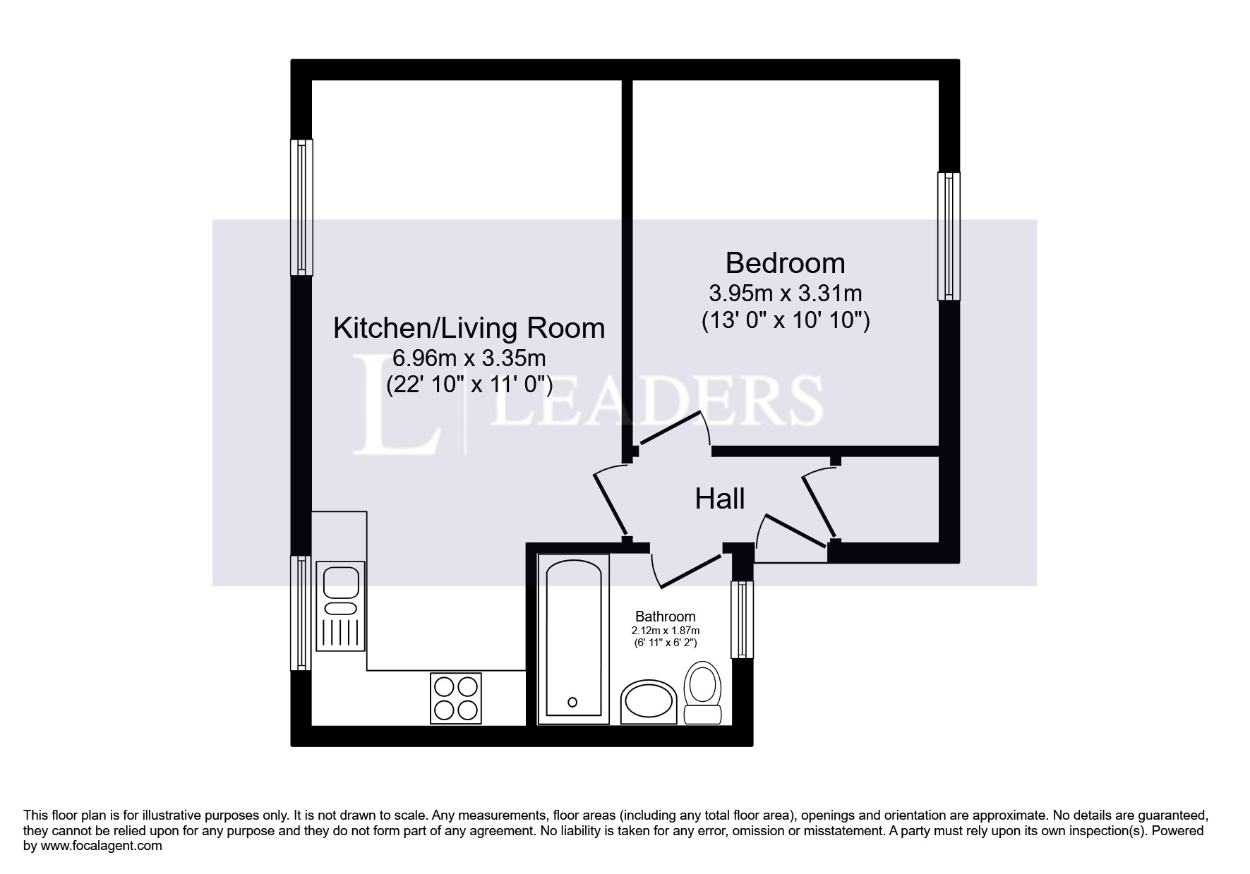 Regent Court, Swadlincote floorplan