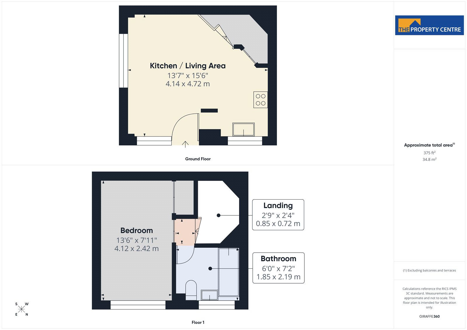 1, Harris Close, Gloucester floorplan