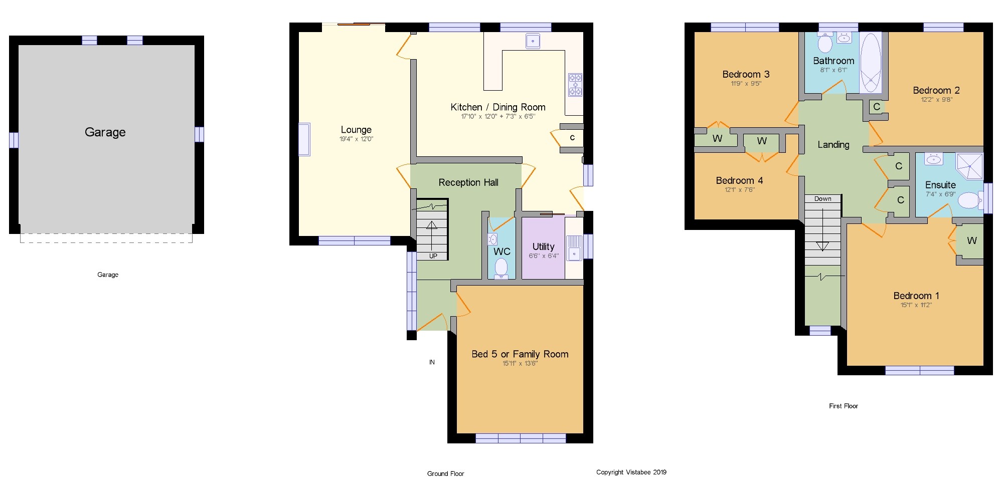 5 Bedrooms Detached house for sale in Bream Place, Houston, Johnstone PA6