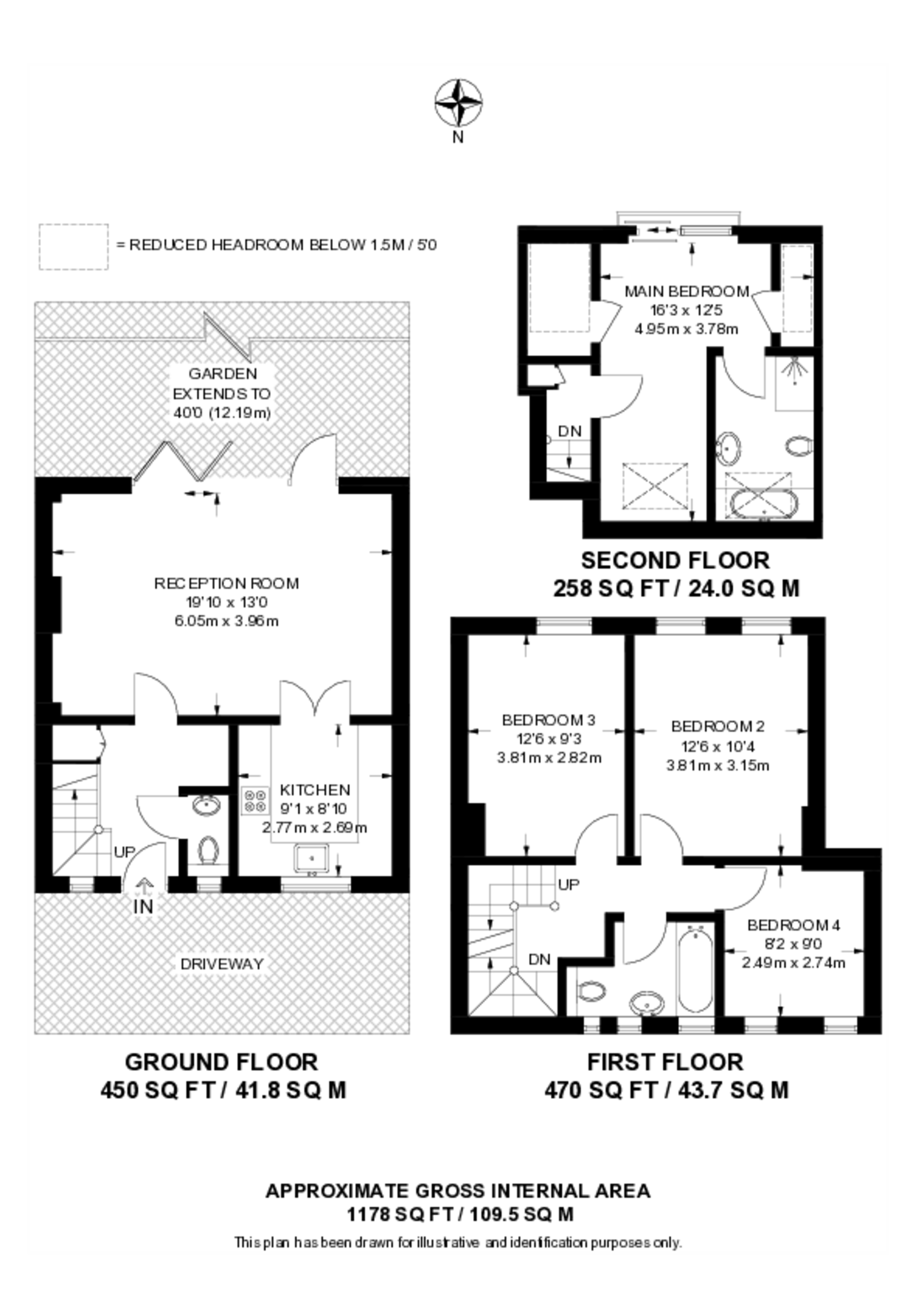 Swinburne Road, Putney floorplan