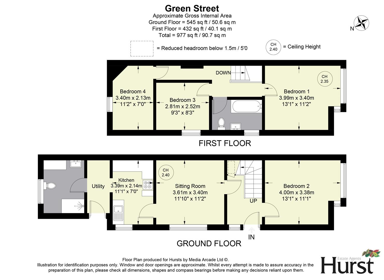 Green Street, High Wycombe floorplan