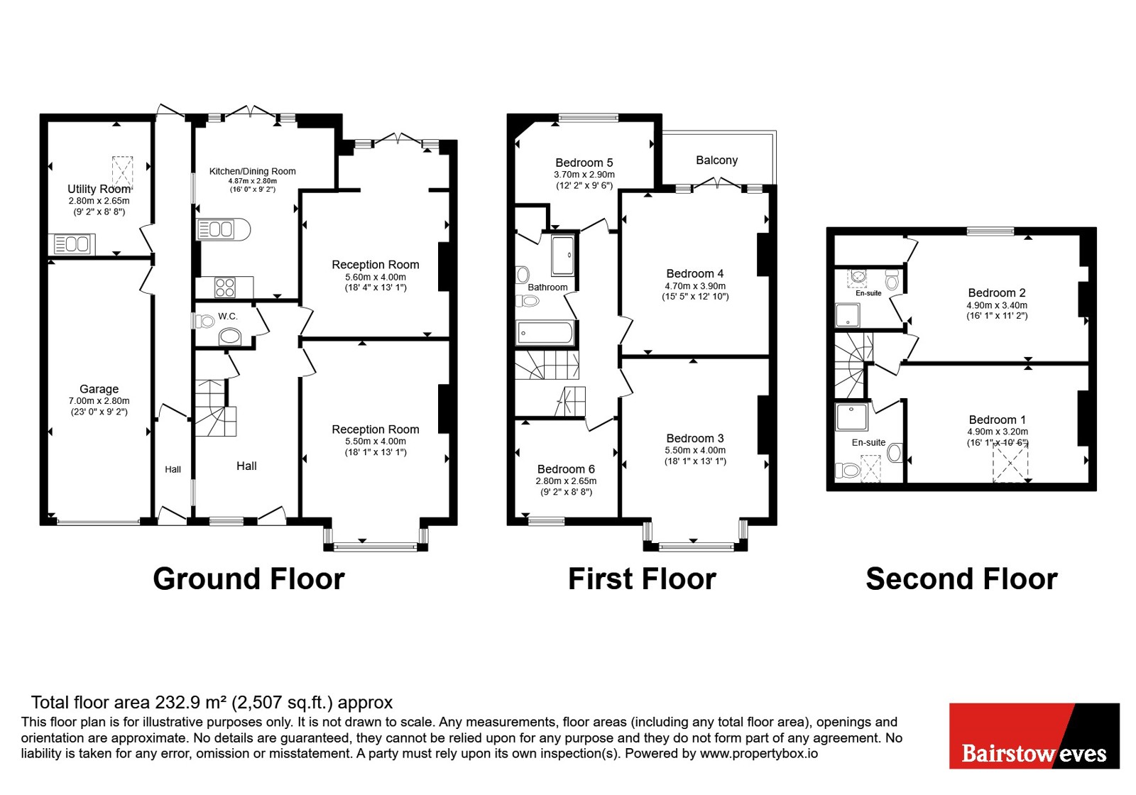 Brighton Road, Purley floorplan
