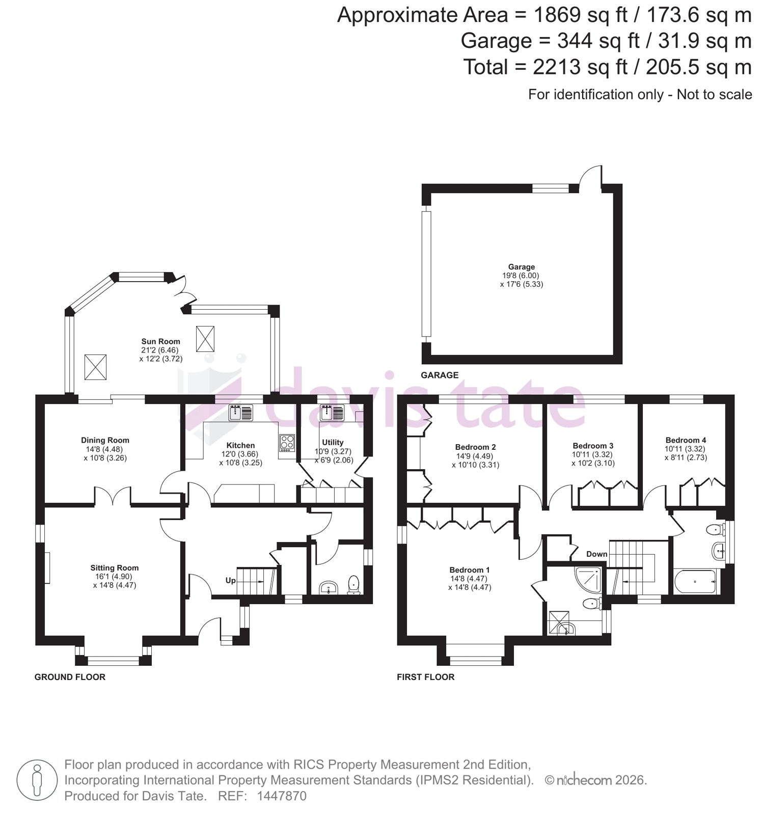 25, The Hawthorns, Reading floorplan