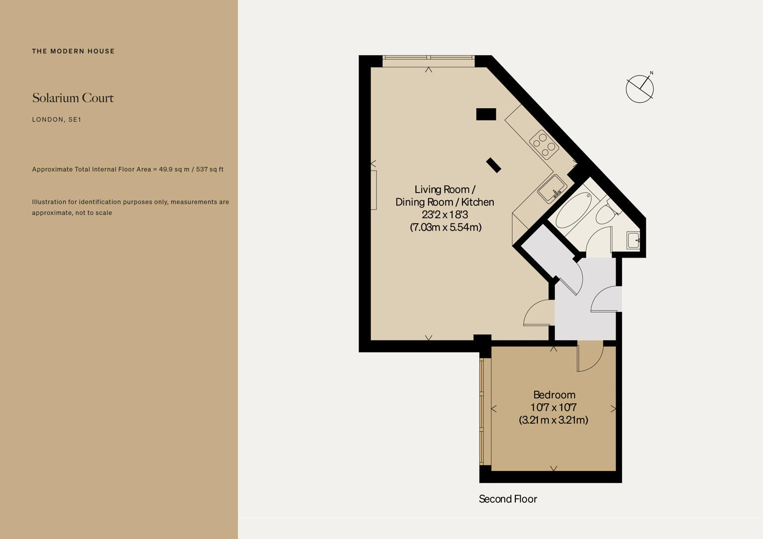 Flat 21, Solarium Court, 105 Alscot Road, LONDON floorplan