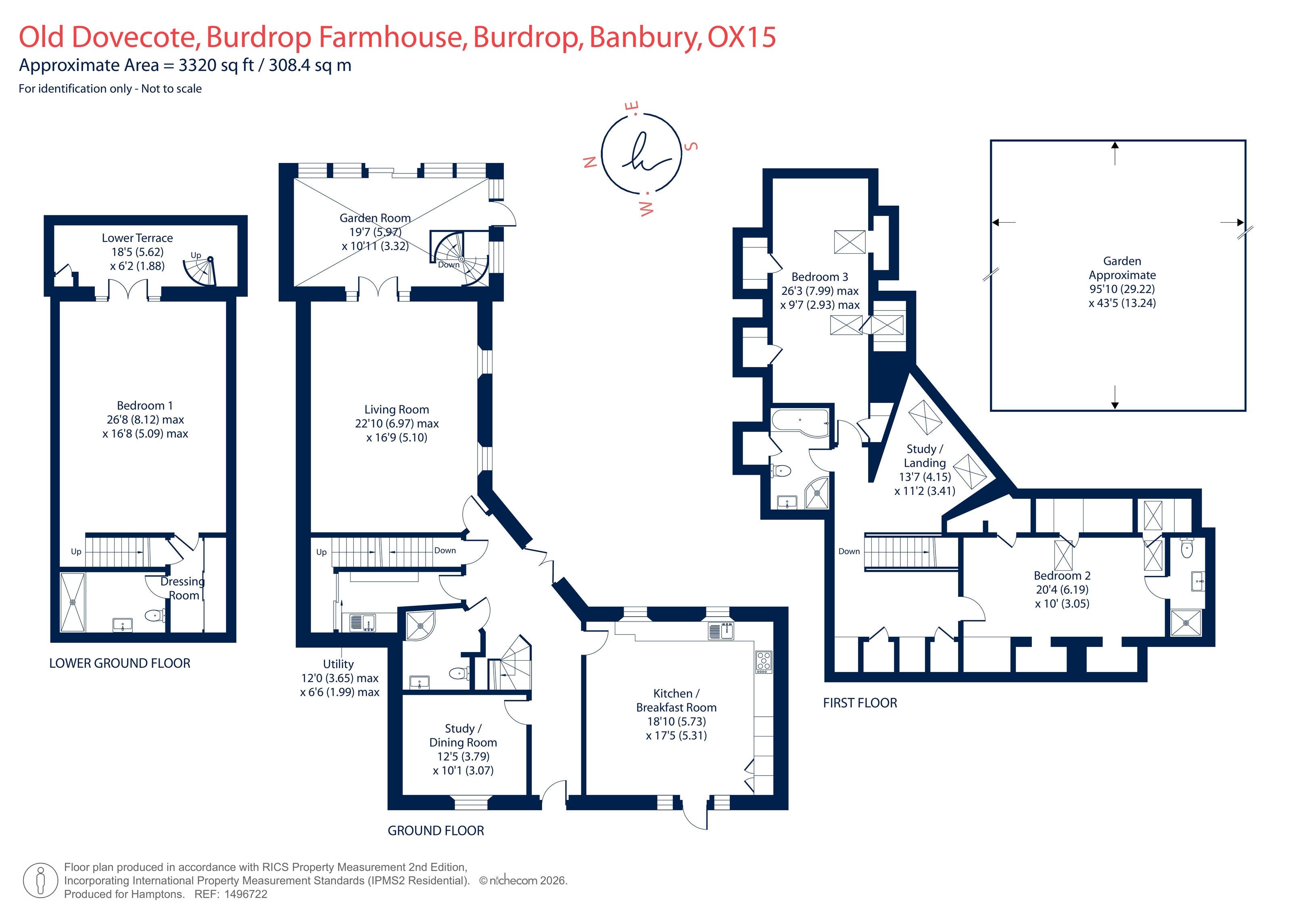 The Old Dovecote, Burdrop Farmhouse, Burdrop, Nr Banbury floorplan
