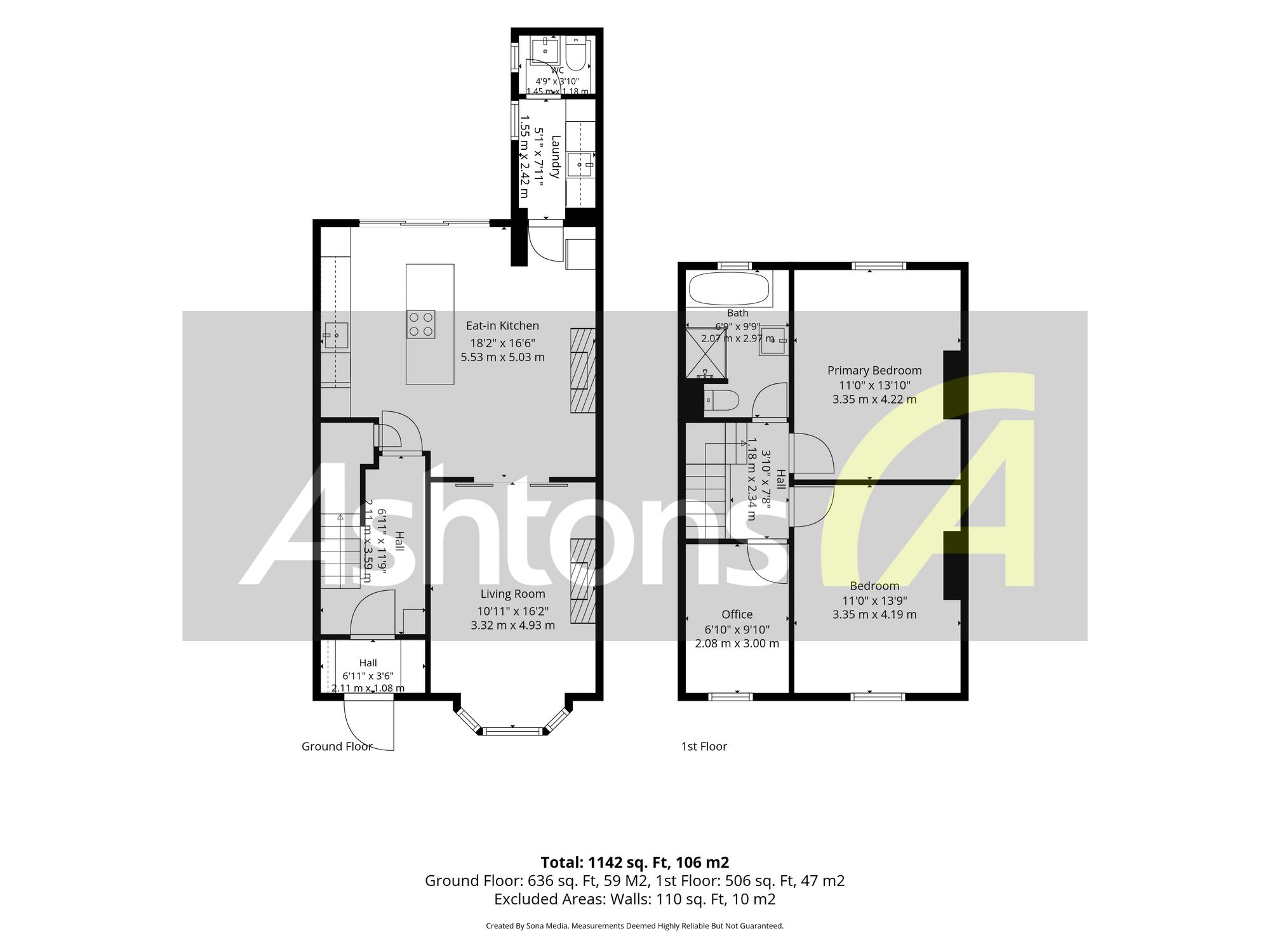 34 Doward Street, Widnes floorplan