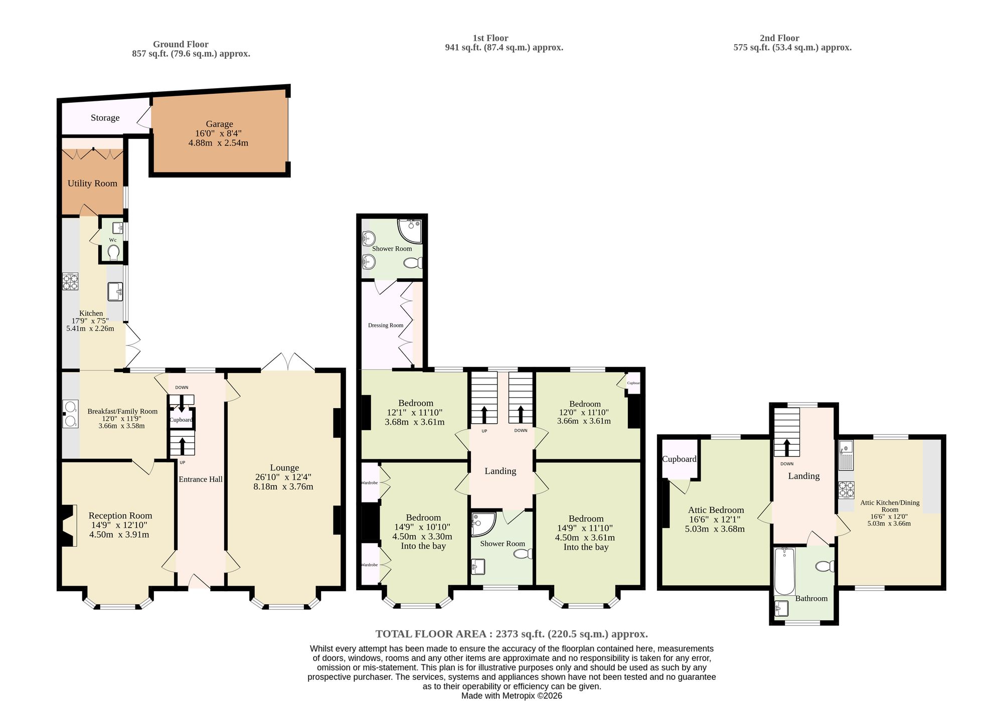 28 Grosvenor Road, Norwich floorplan
