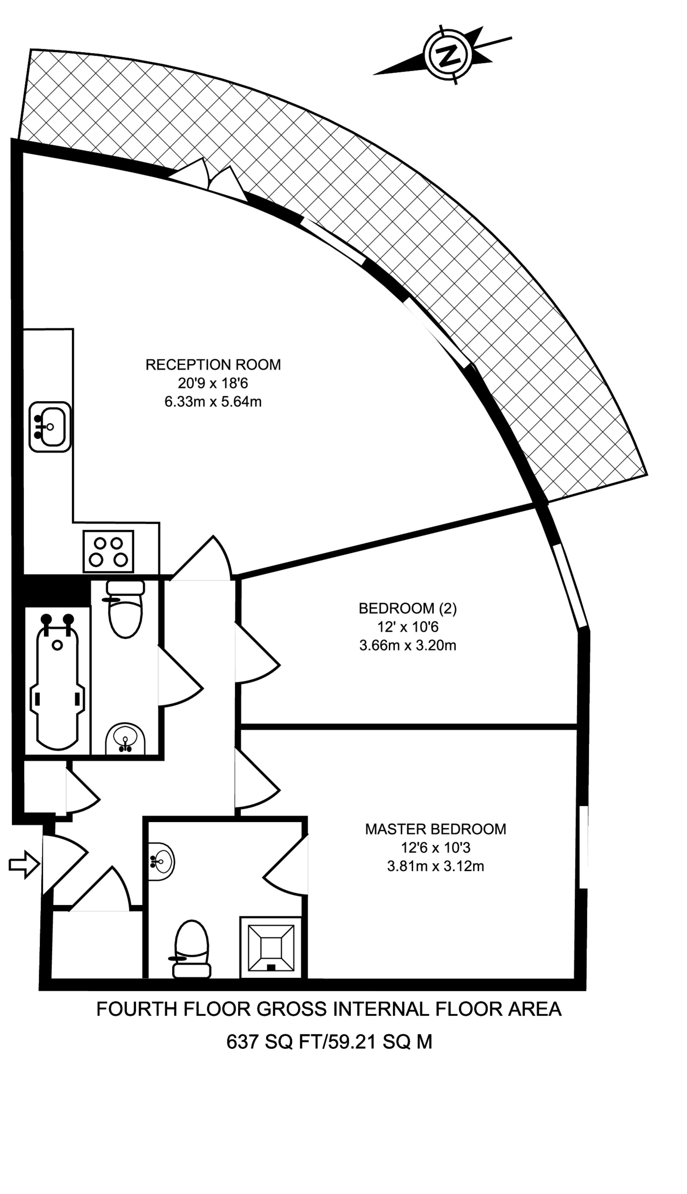 Lanadron Close, Isleworth floorplan