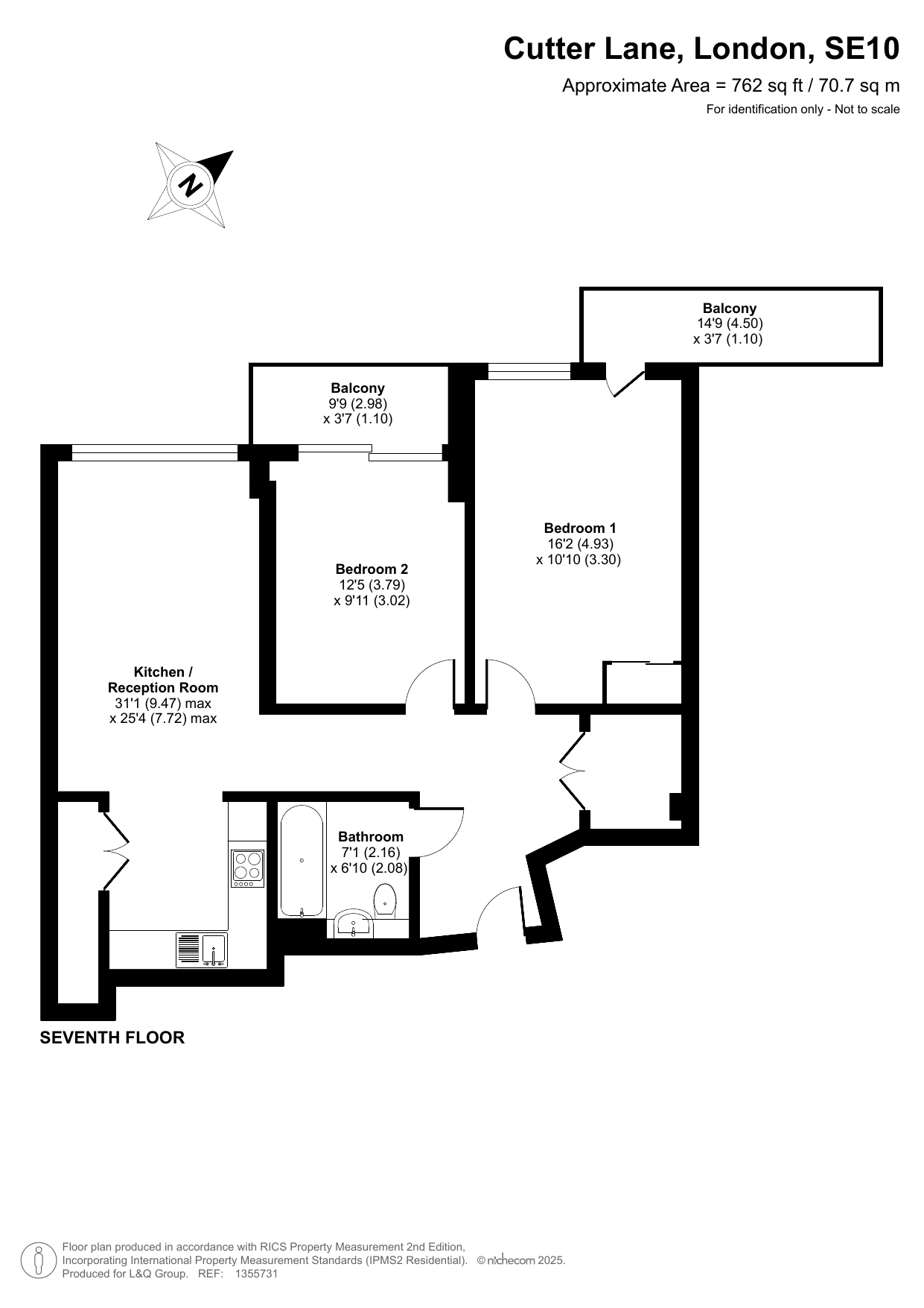 18 Cutter Lane, Greenwich floorplan