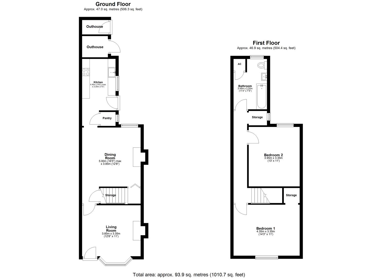 61, Danvers Road, Loughborough floorplan