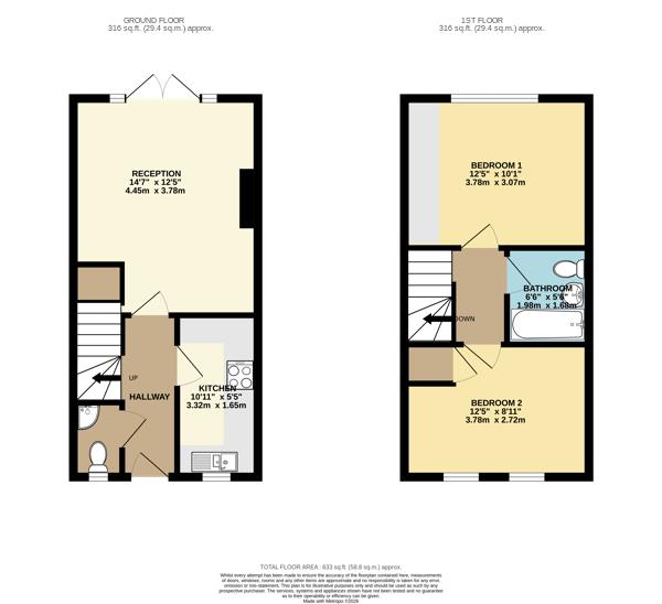 3, Elliotsdale Street, Pontefract floorplan
