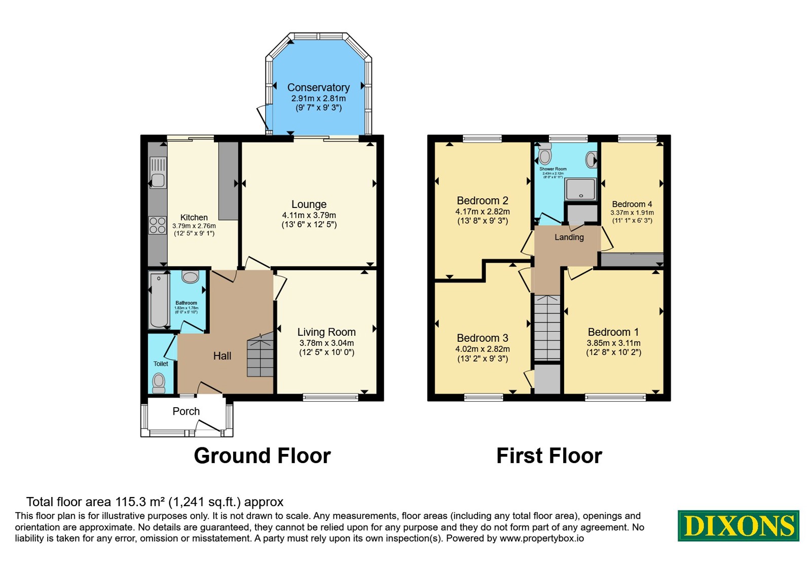 32, Bloomsbury Street, West Midlands floorplan