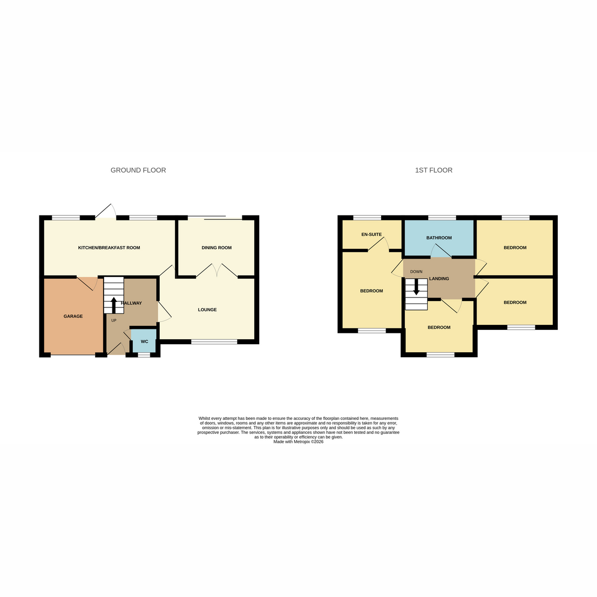 43, Ty'n Y Parc, Abertridwr floorplan