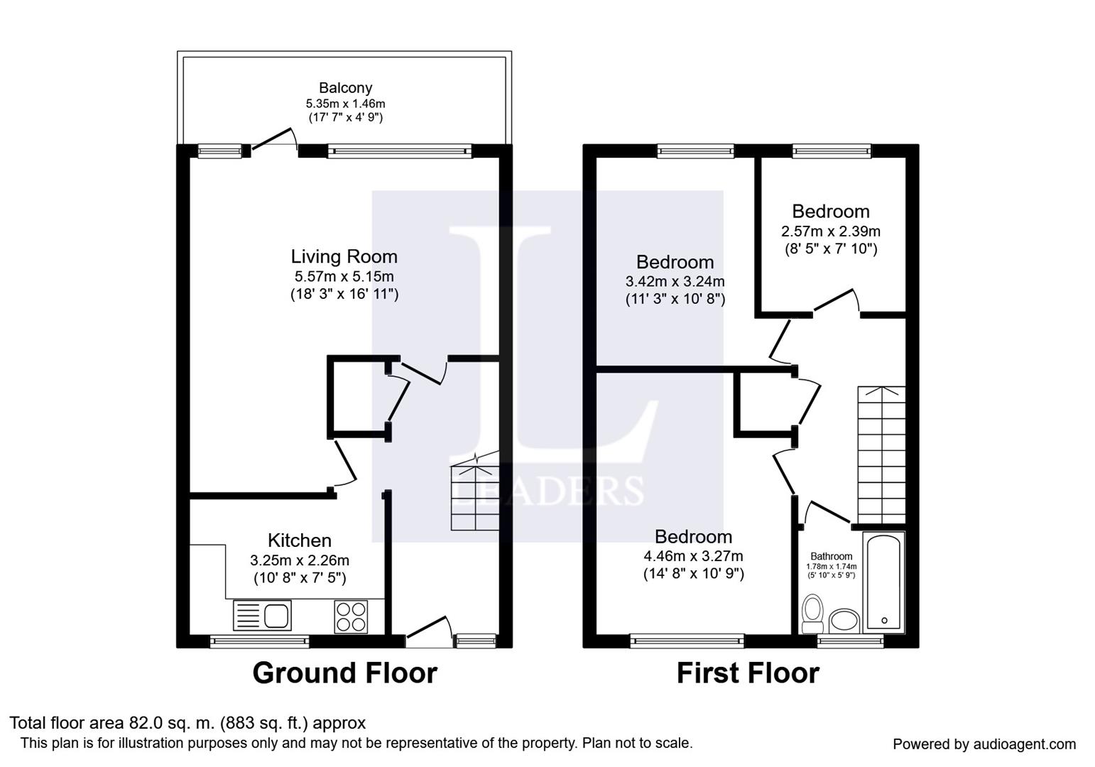 3 Bedrooms Flat for sale in Abbey End, Kenilworth CV8