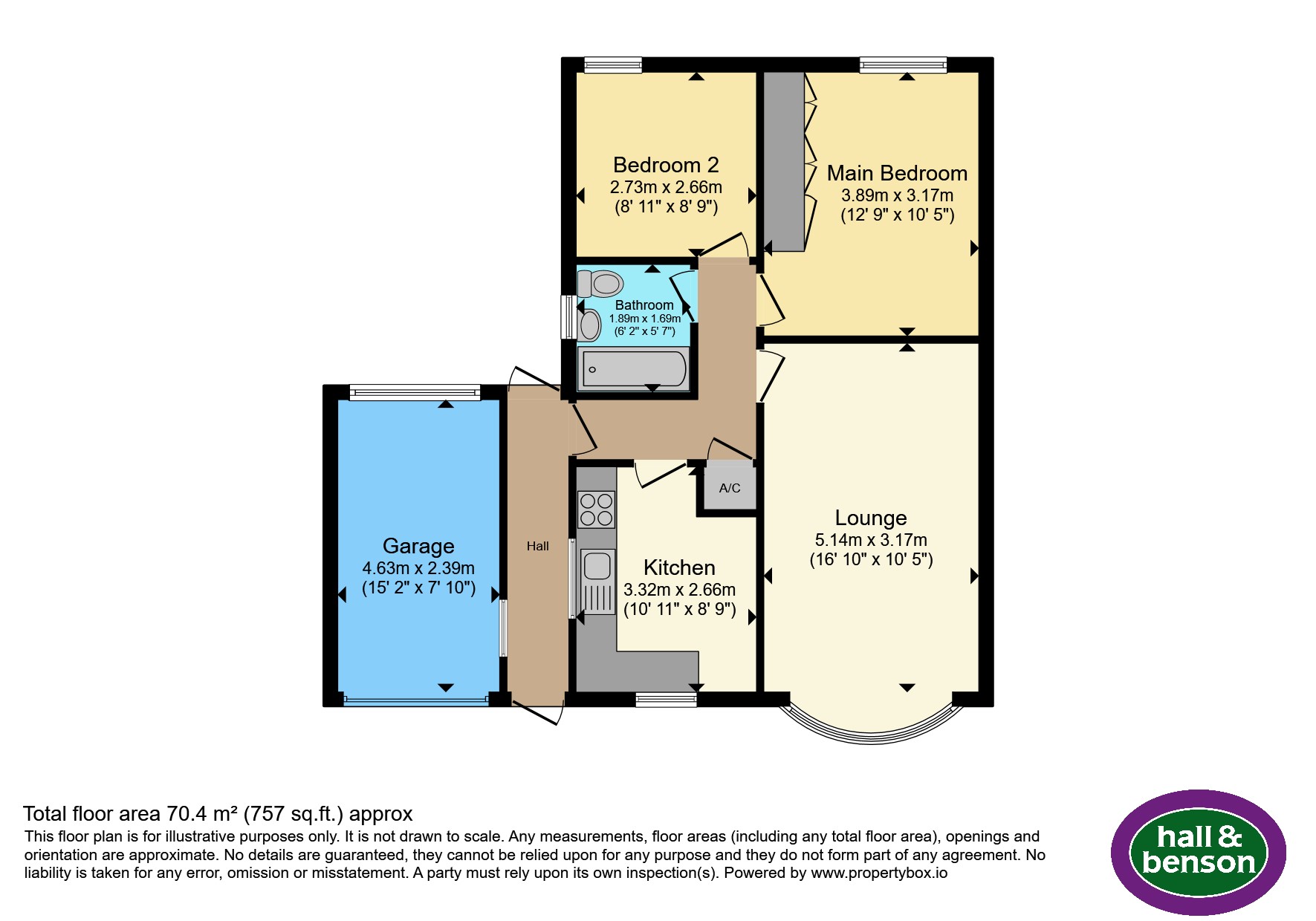 17, Bradbury Close, Derby floorplan