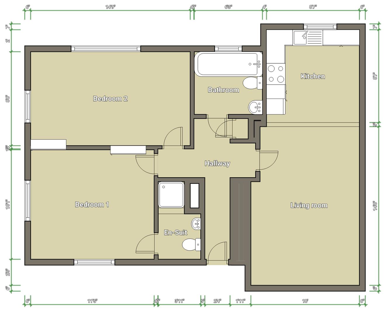 Cornwall Gardens, Cliftonville, Margate CT9, 2 bedroom flat for sale