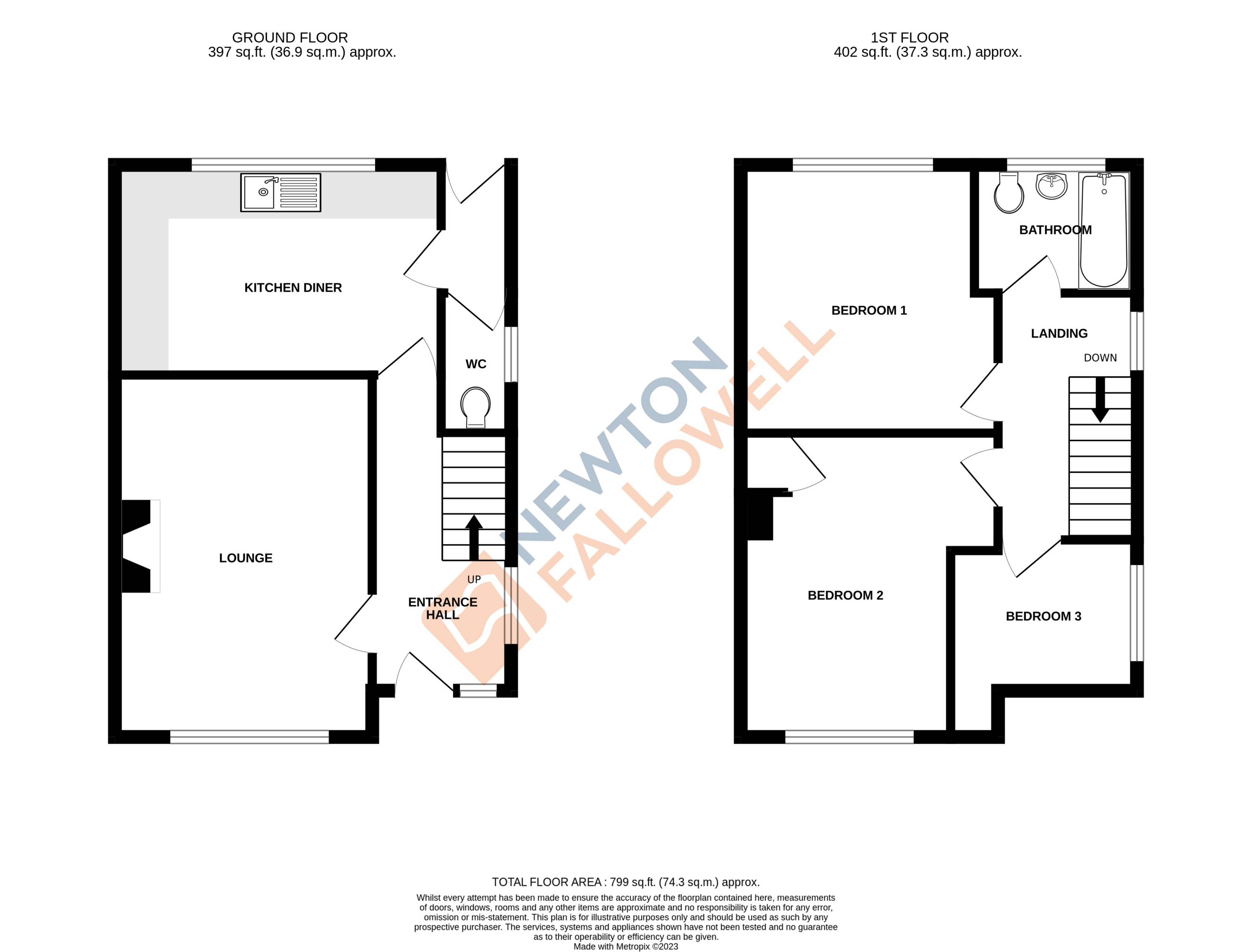 Chaucer Road, Peterborough PE1, 3 bedroom semi-detached house for sale ...