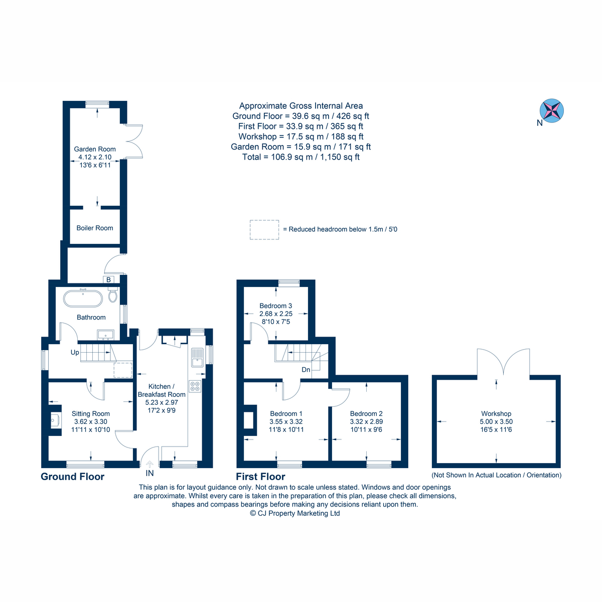 Fron Deg, Westbrook Street, Blewbury floorplan