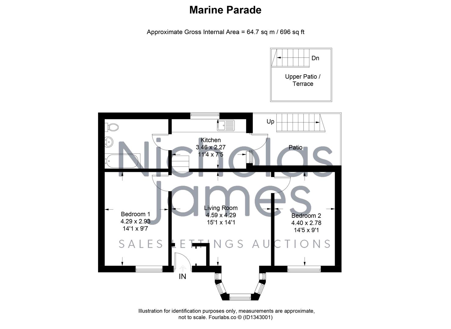 Marine Parade, Brighton floorplan