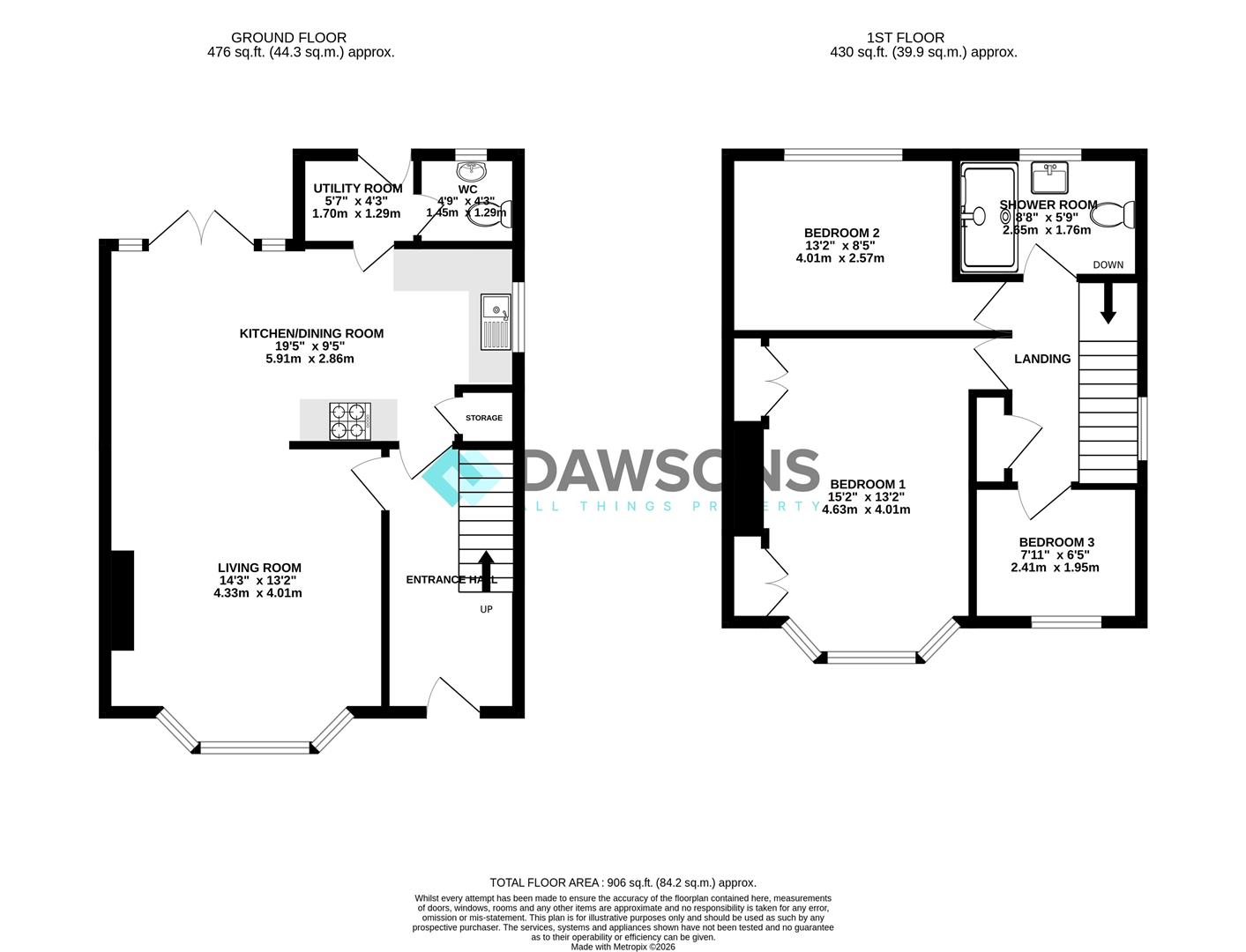 20, Peniel Road, Swansea floorplan