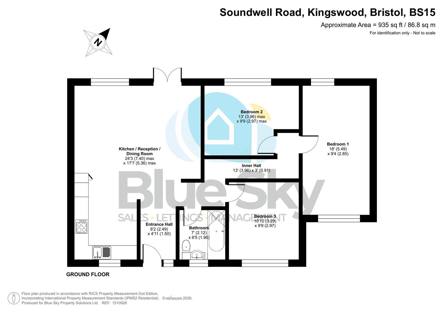 368, Soundwell Road, Bristol floorplan