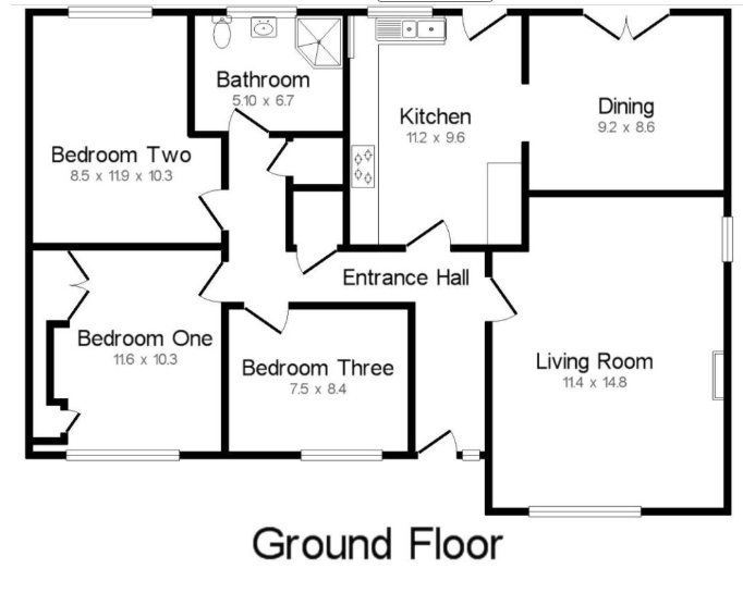 18, Bishopslea Close, Somerset floorplan