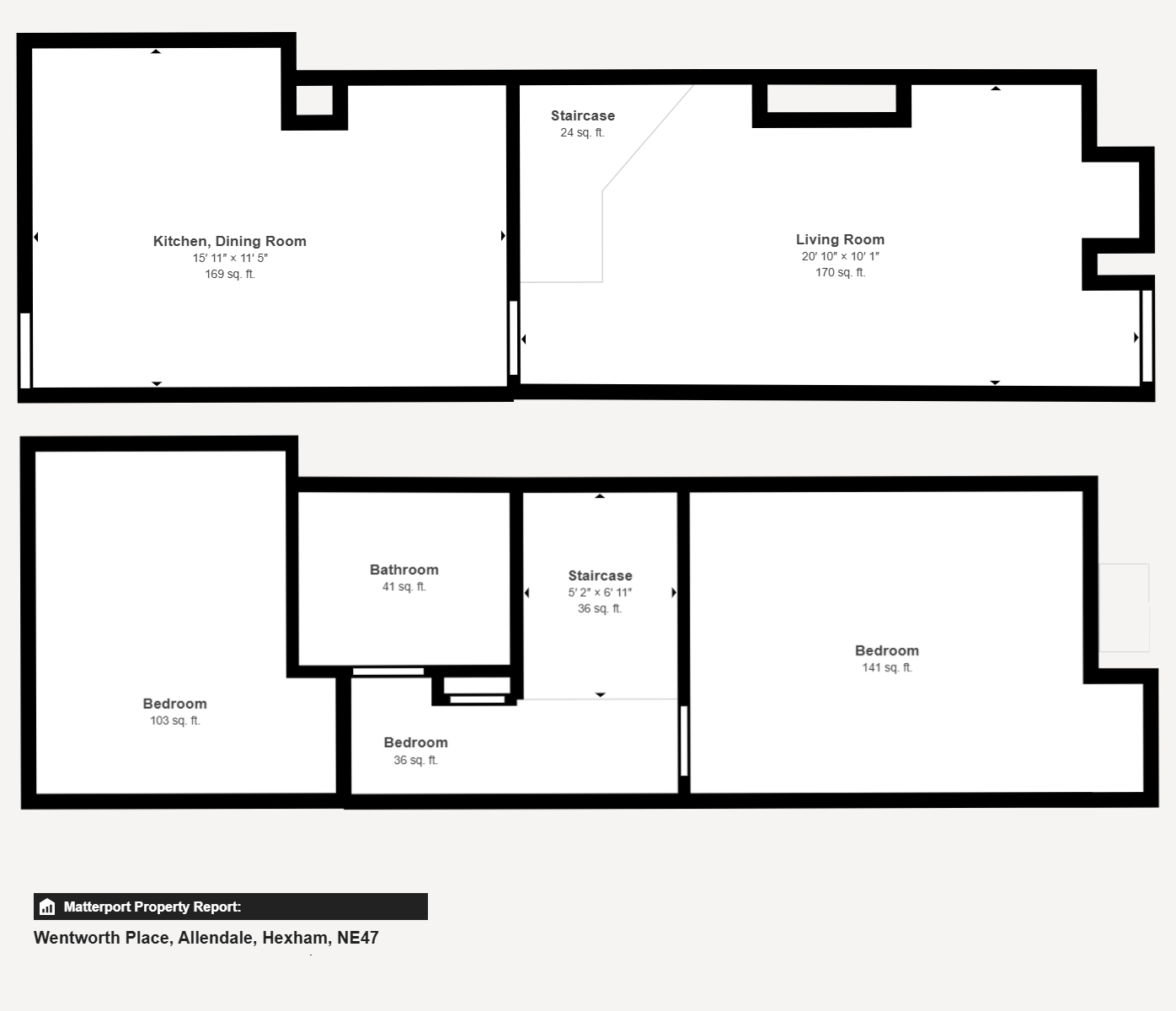 5, Wentworth Place, Hexham floorplan