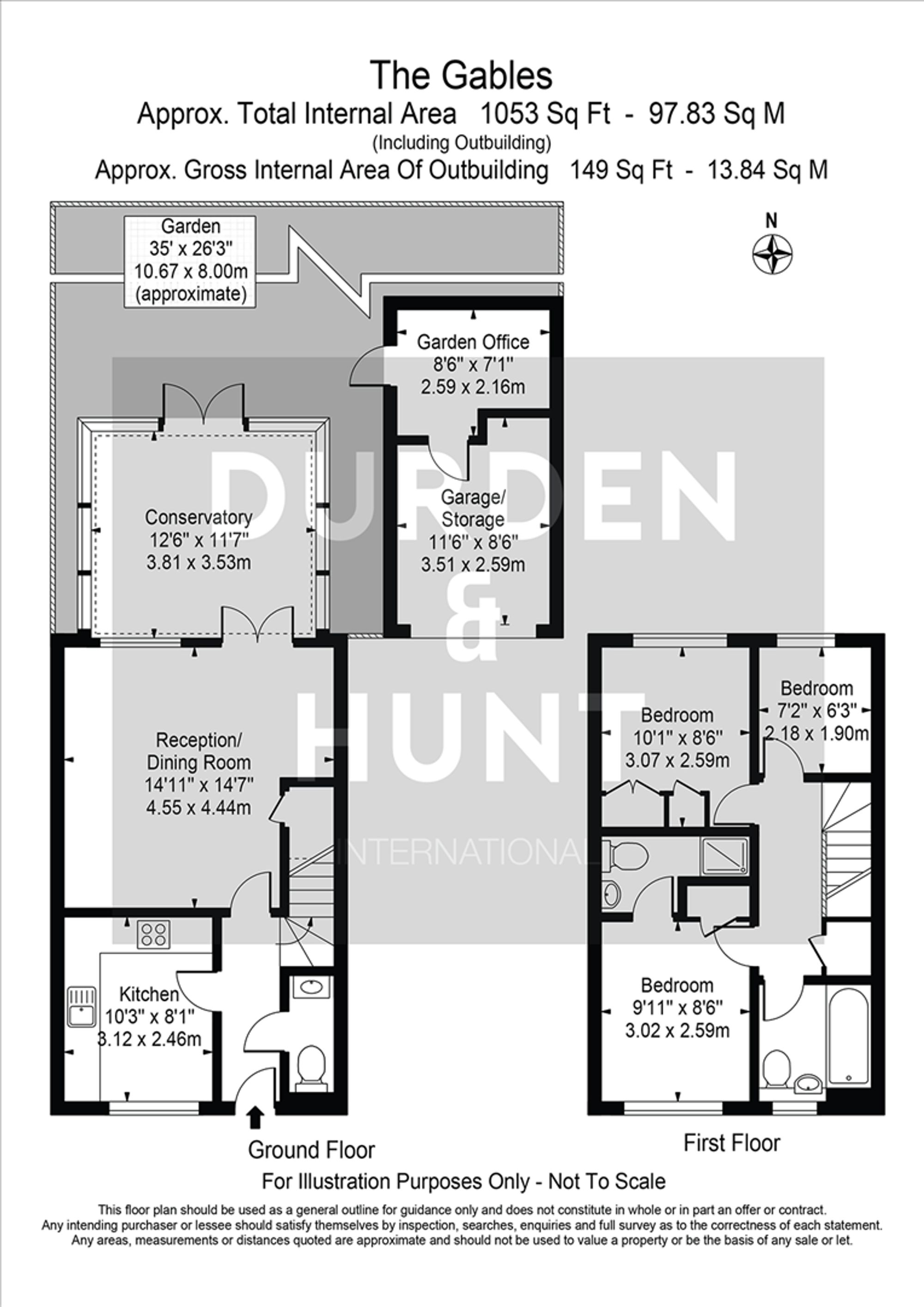 17 The Gables, Ongar floorplan