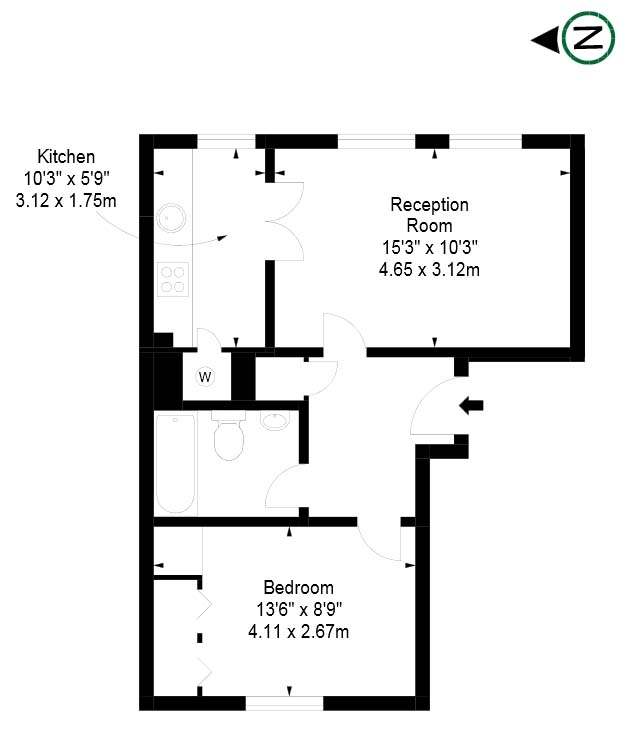 1 Bedrooms Flat to rent in Nottingham Place, Marylebone, London W1U