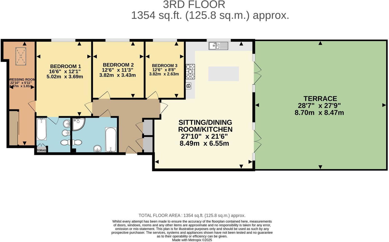 St. James Road, Torquay floorplan