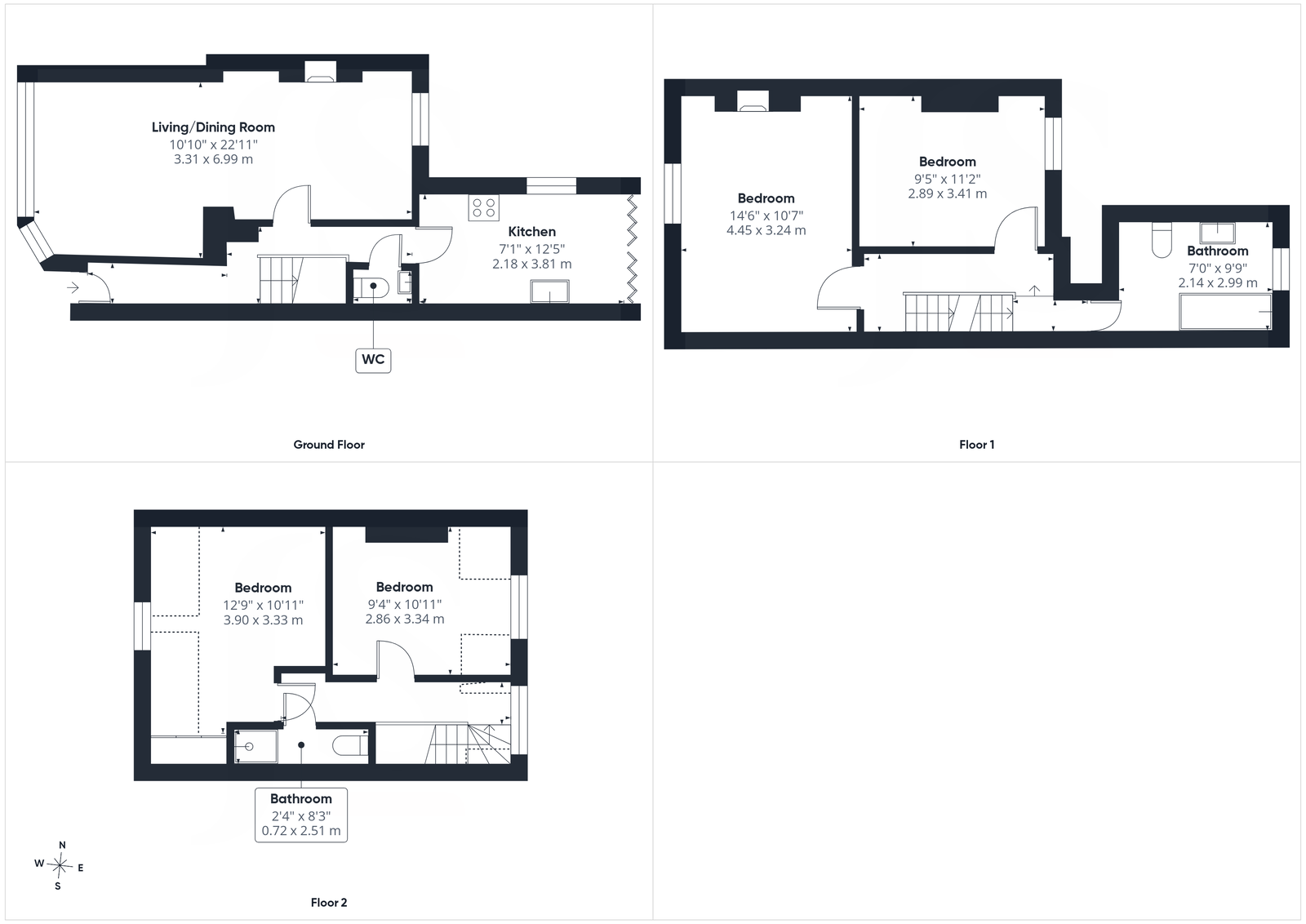 8, Gratwicke Road, Worthing floorplan