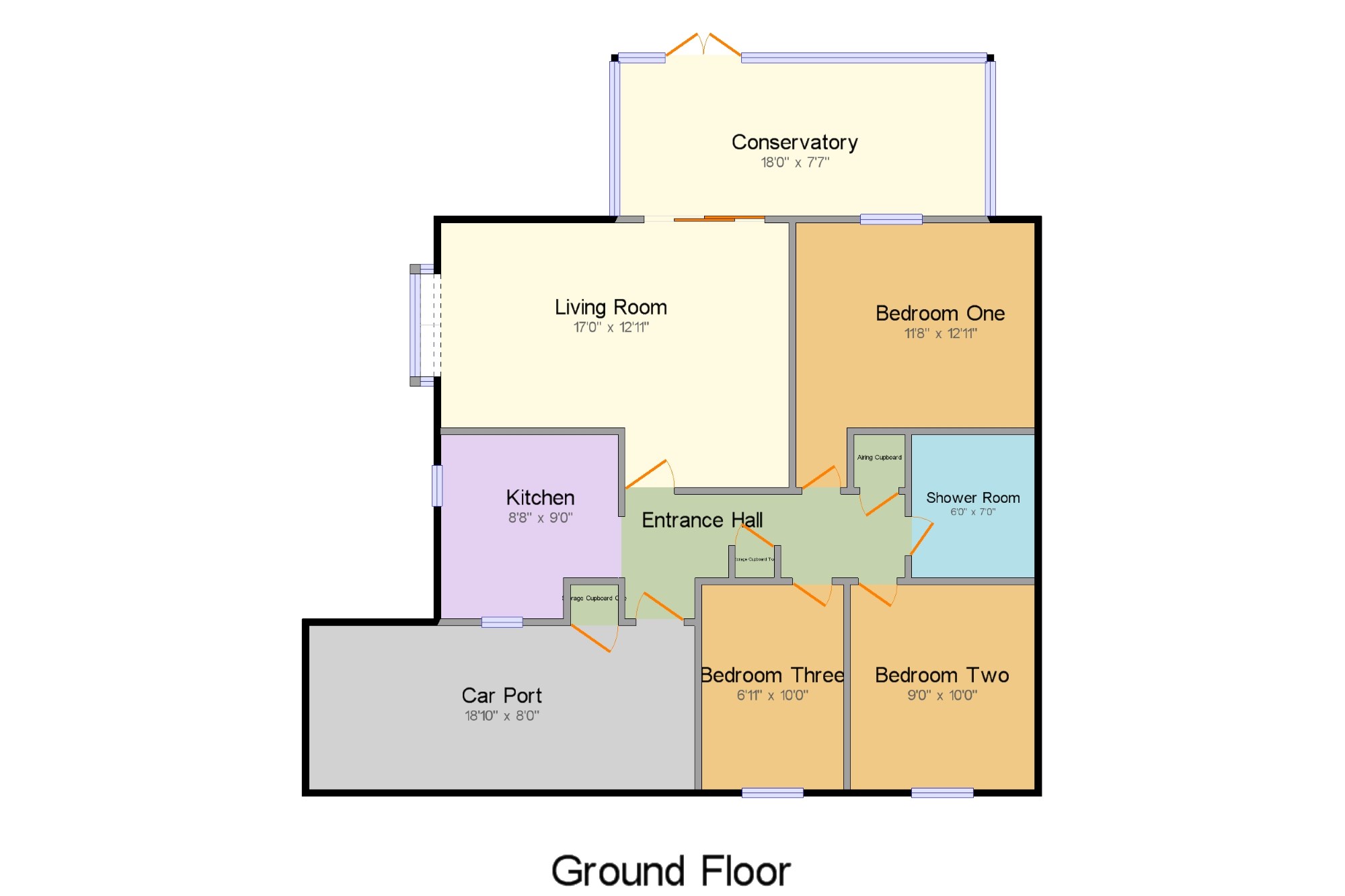 3 Bedrooms Bungalow for sale in Sokeman Close, Greenleys, Milton Keynes, Buckinghamshire MK12